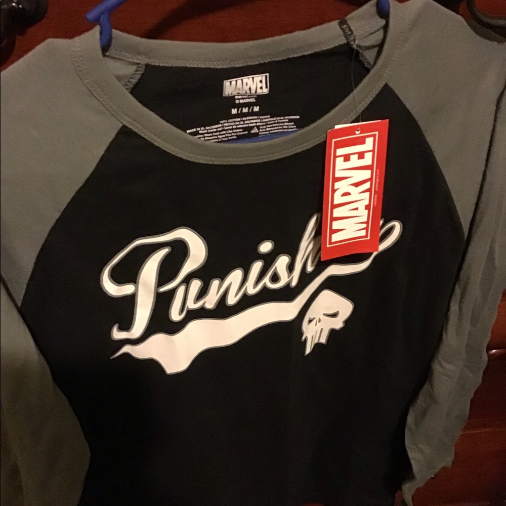 Men marvel tshirt long sleeve